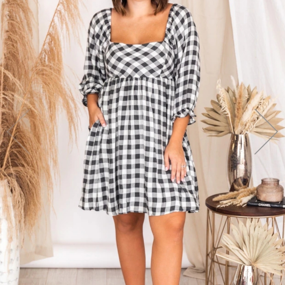 Gingham dress